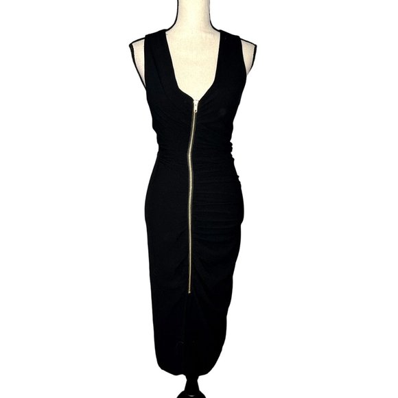 Dress The Population Ivy Zippered Black Dress Size XS - Picture 1 of 8